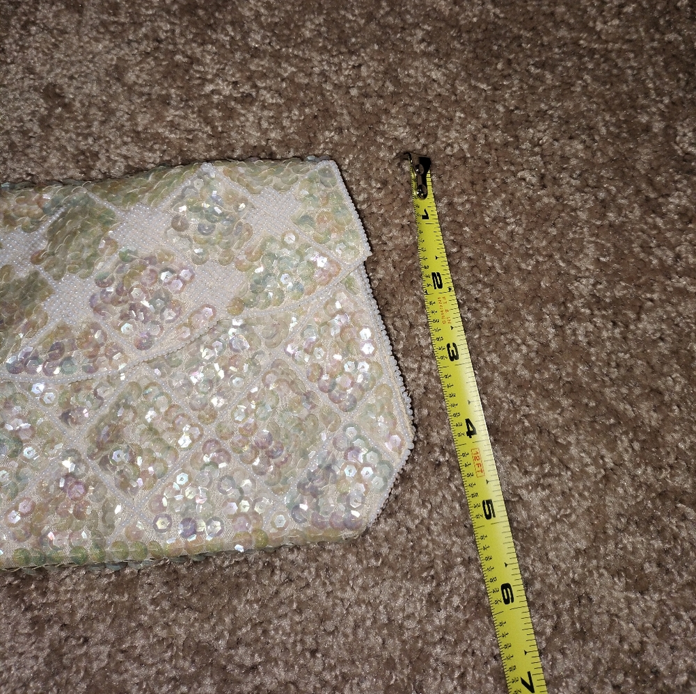 ⭐3 for$15Vintage ivory purse/ clutch - Picture 7 of 8
